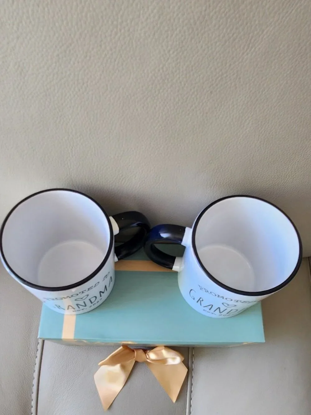 New: Pregnancy Announcement Mug Set 
